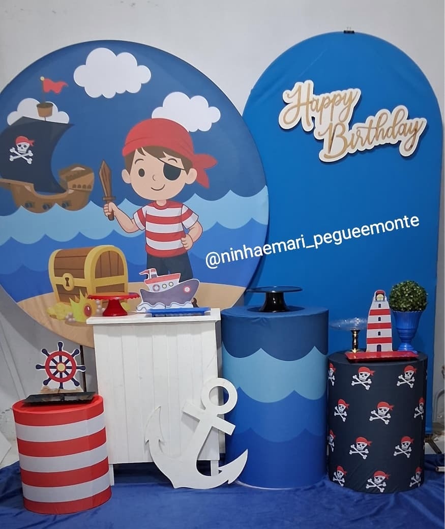 Kit Diamante Pirata  - N&M-pegue e monte