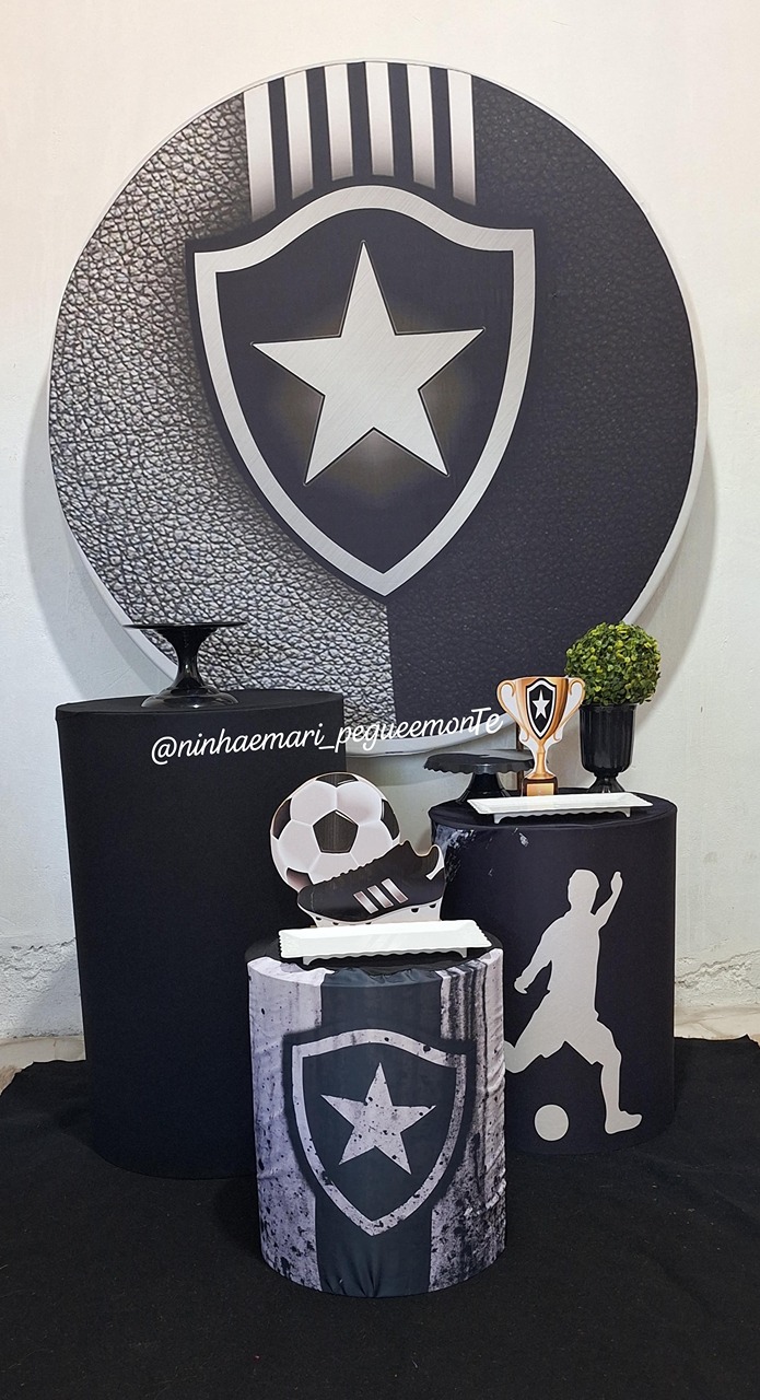 Kit Prata Botafogo 1 - N&M-pegue e monte