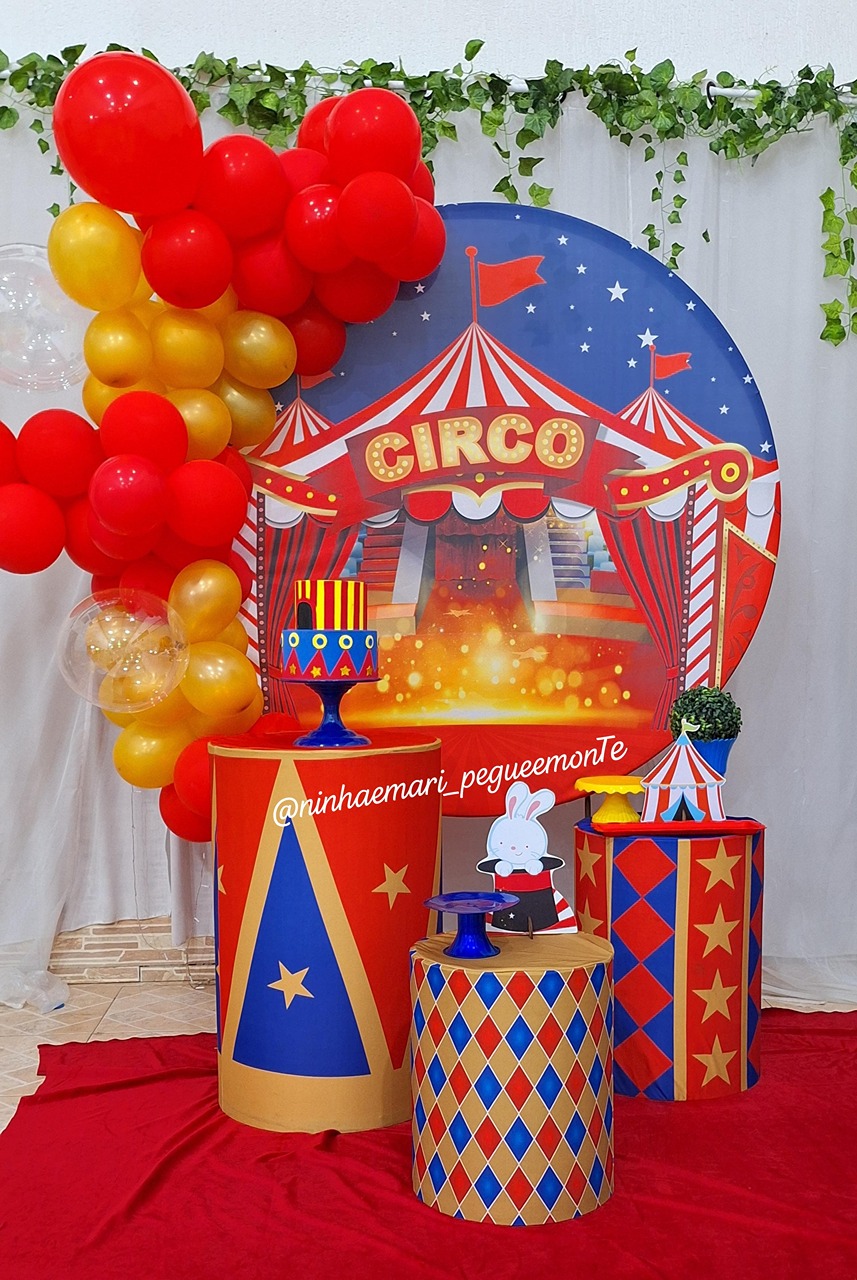 Kit Prata Circo  - N&M-pegue e monte