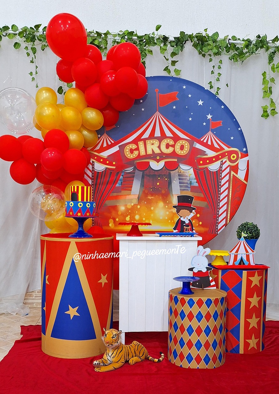 Kit Ouro Circo  - N&M-pegue e monte