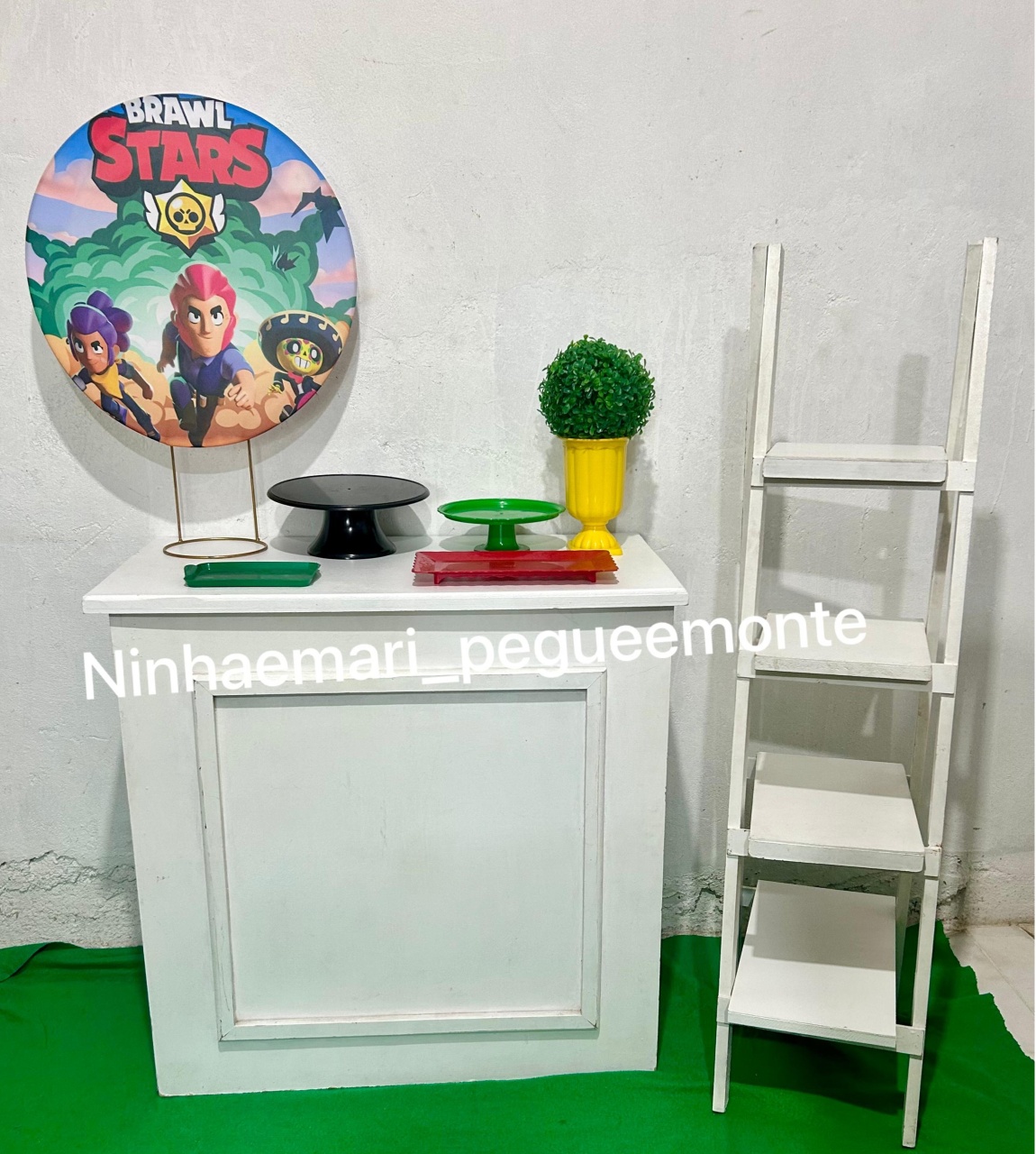 Kit Mesa Brawl Stars - N&M-pegue e monte