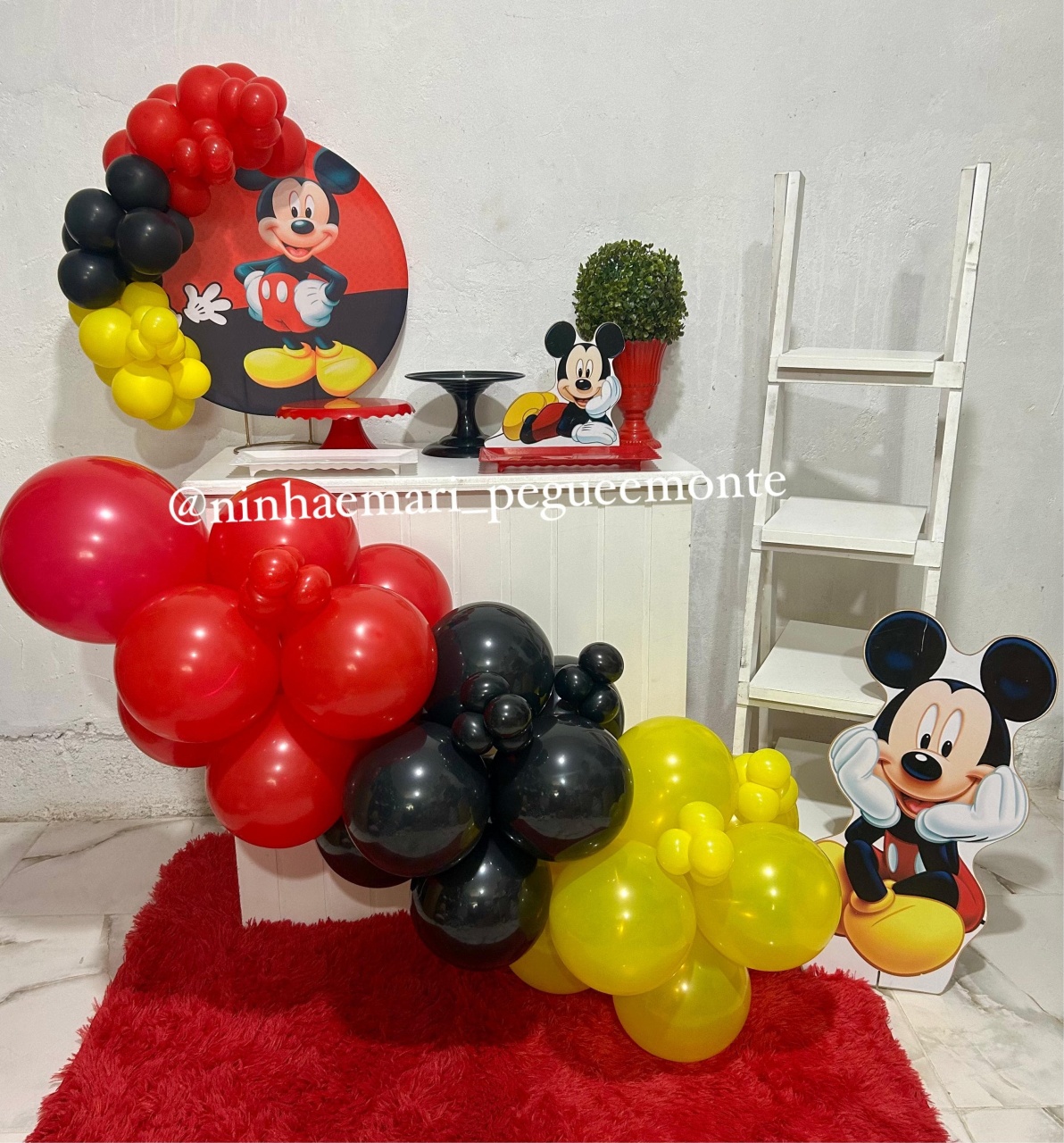 Kit Mesa Mickey - N&M-pegue e monte