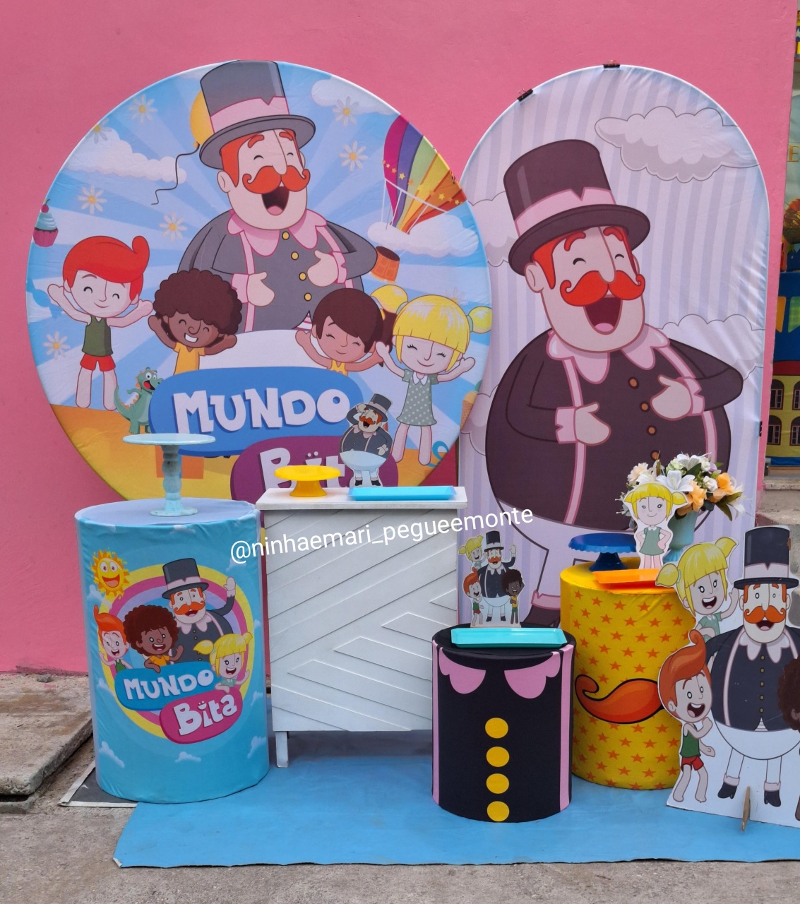 Kit Diamante Mundo Bita - N&M-pegue e monte