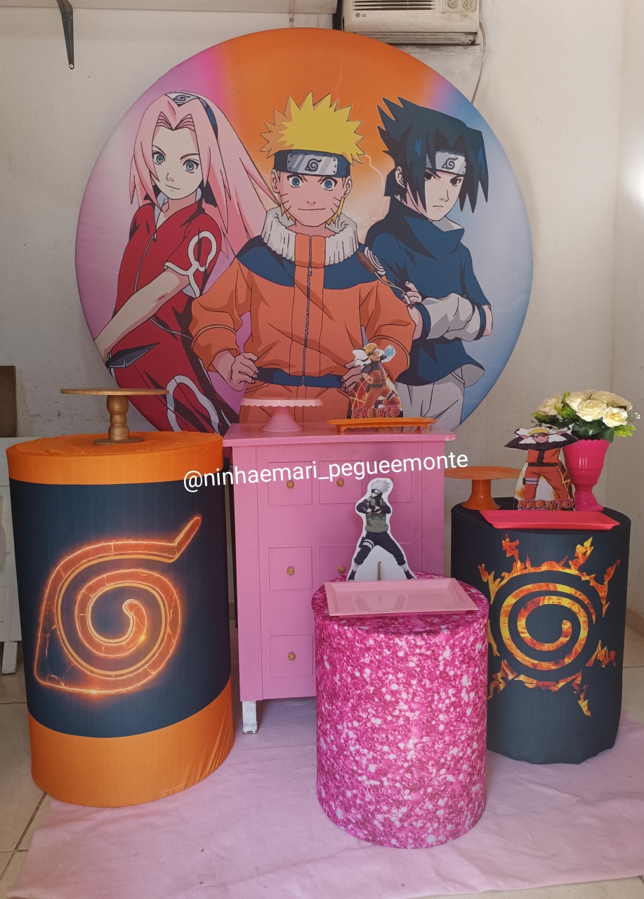 Kit Ouro Naruto - N&M-pegue e monte