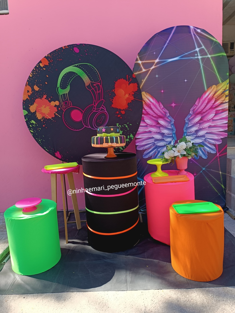 Kit Diamante Neon - N&M-pegue e monte