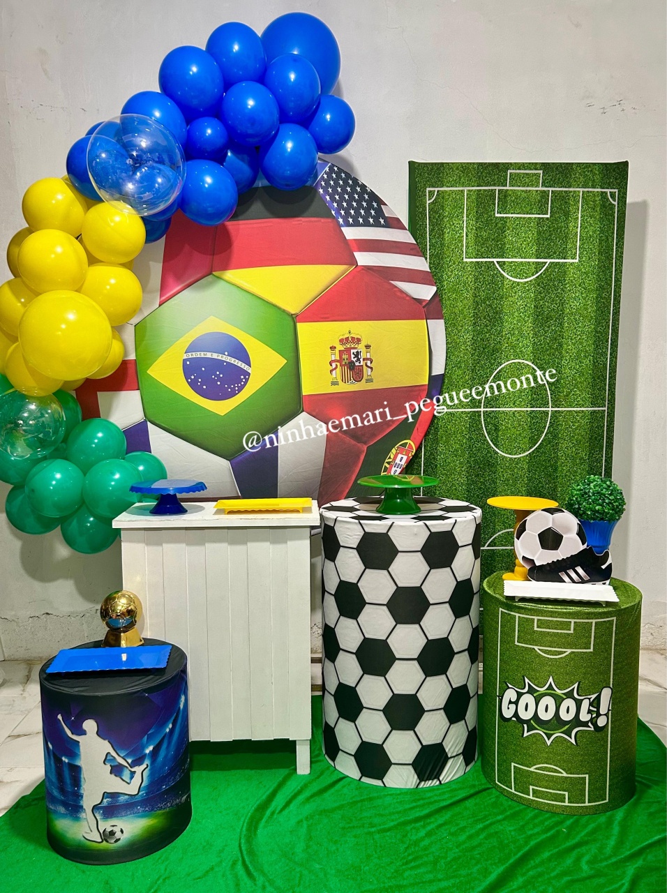 Kit Diamante Copa Brasil  - N&M-pegue e monte