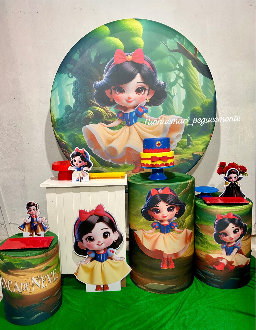 Kit Ouro Branca de Neve Baby 2 - N&M-pegue e monte