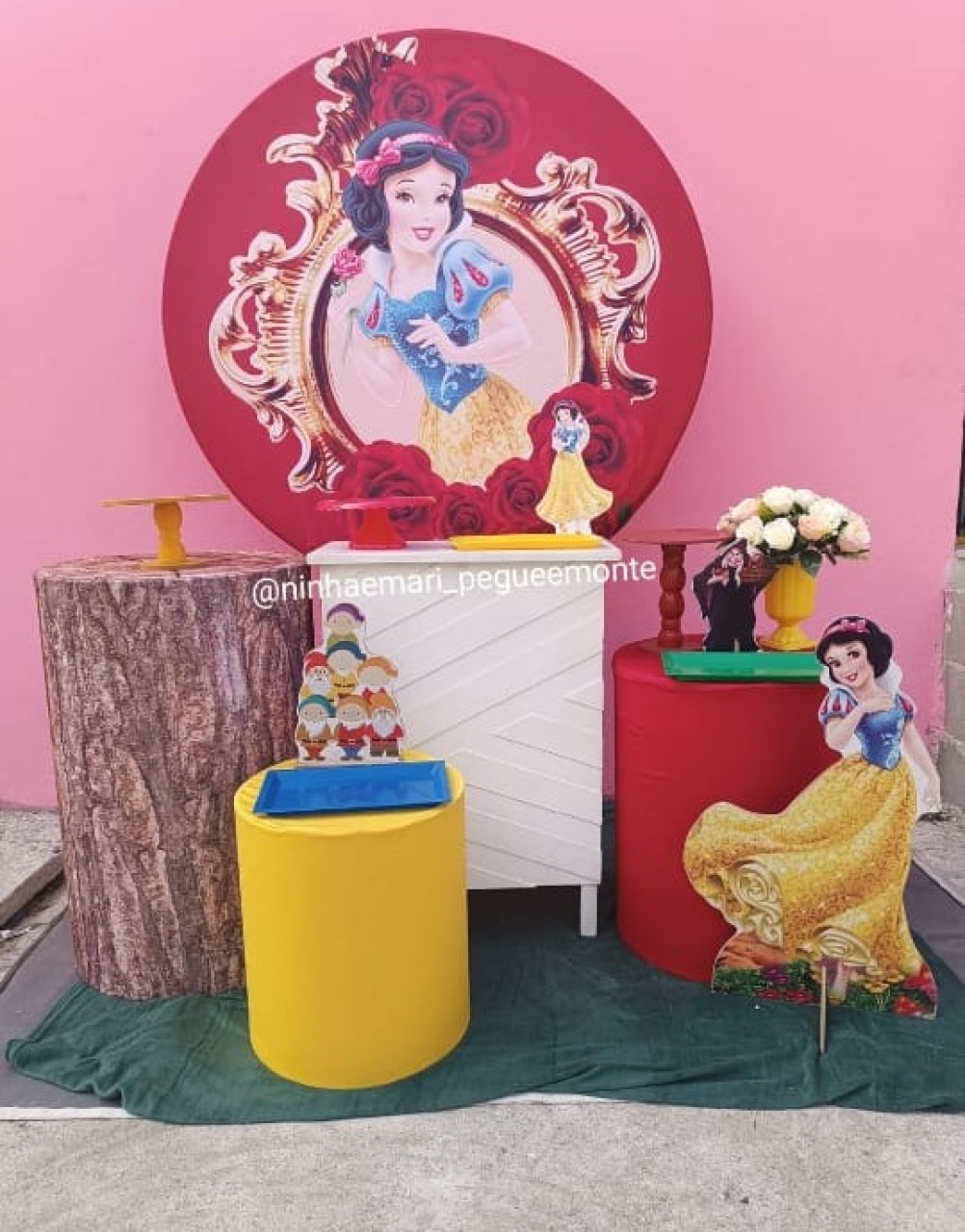 Kit Ouro Branca de Neve 3 - N&M-pegue e monte