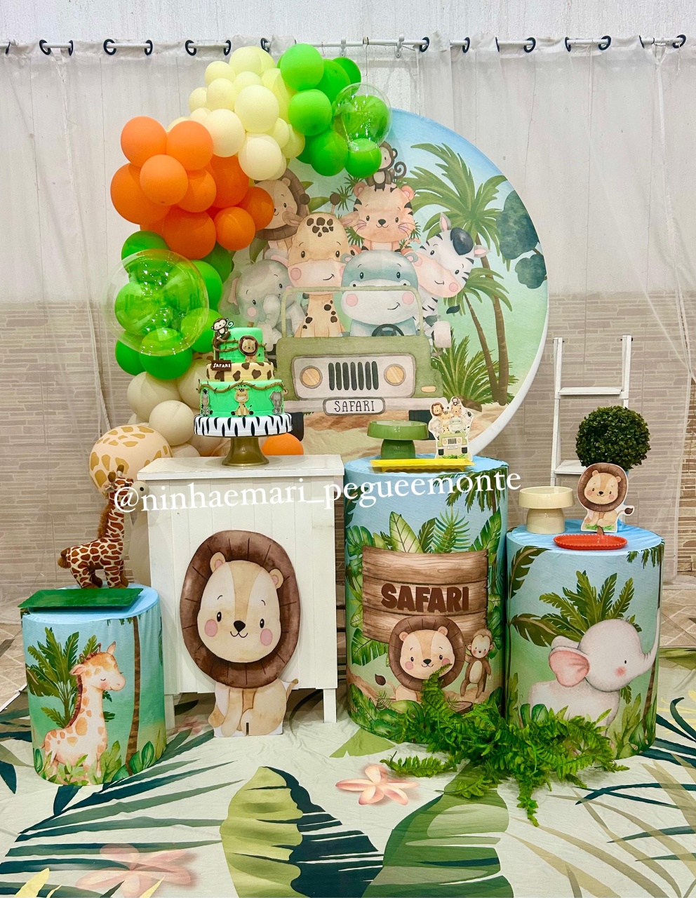 Kit Ouro Safari  - N&M-pegue e monte
