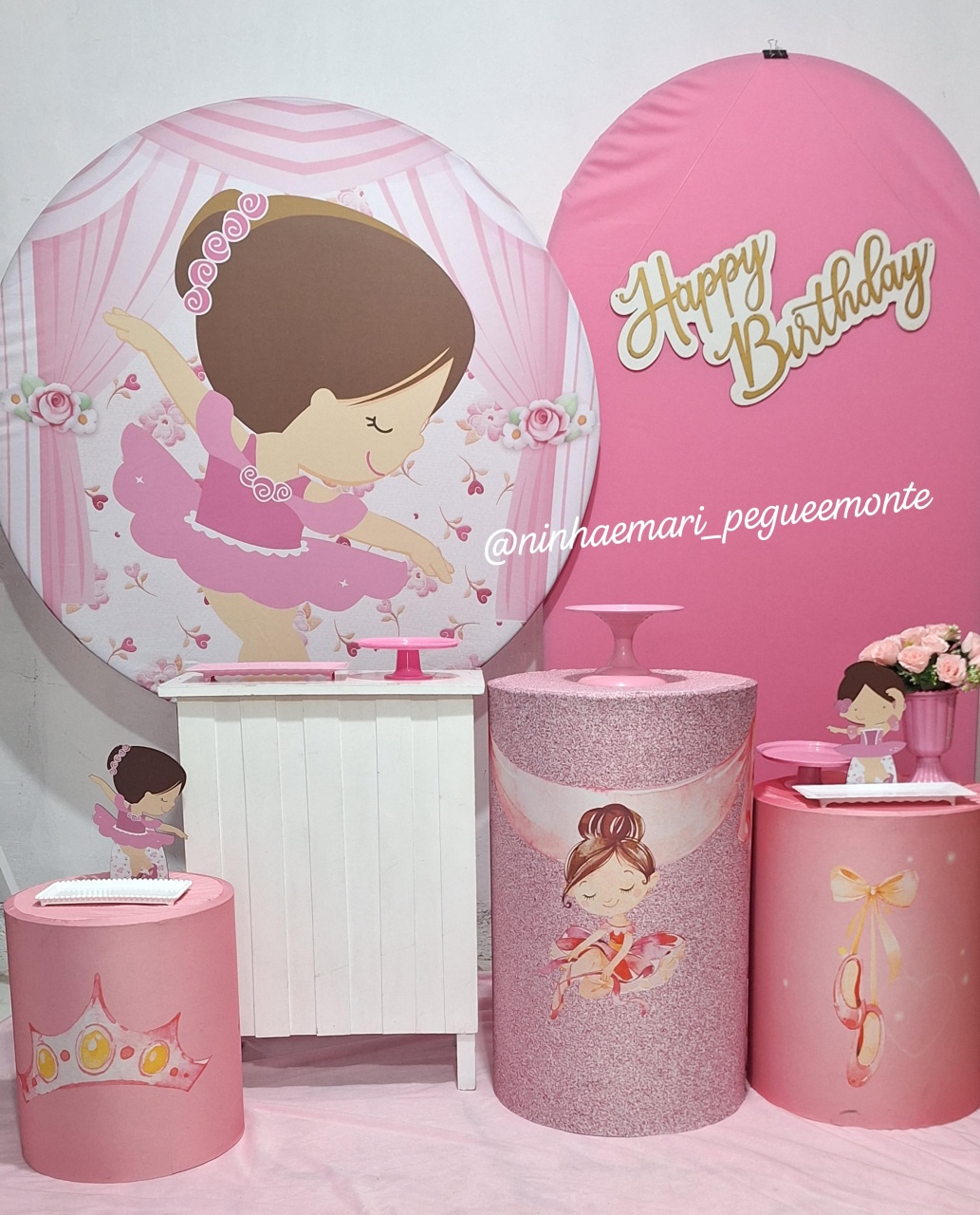 Kit Diamante Bailarina 2   - N&M-pegue e monte