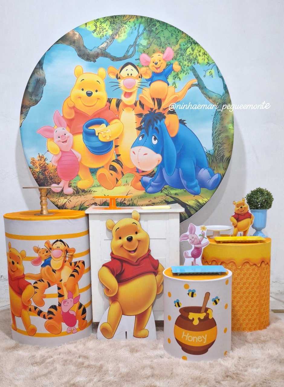 Ki Ouro Ursinho Pooh 2 - N&M-pegue e monte