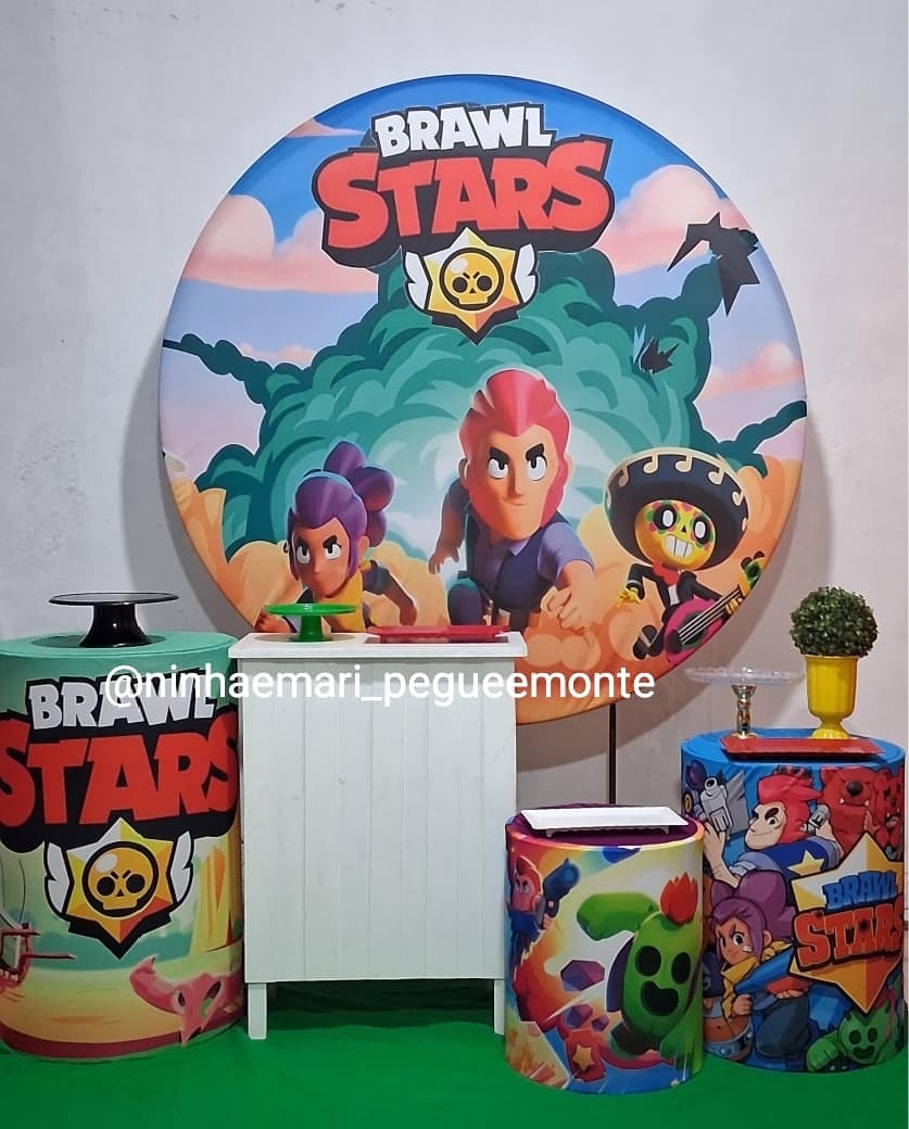 Kit Ouro Brawl Stars - N&M-pegue e monte