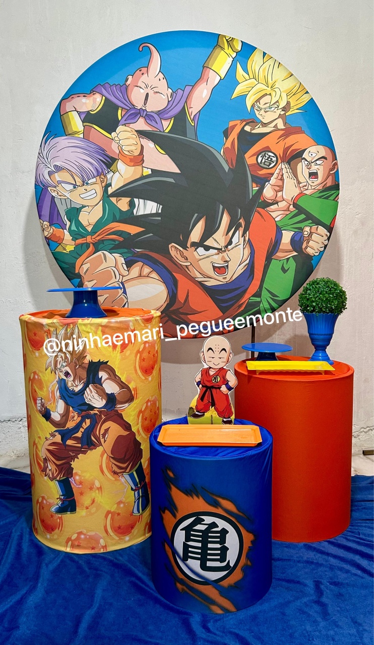 Kit Prata Dragon Ball - N&M-pegue e monte