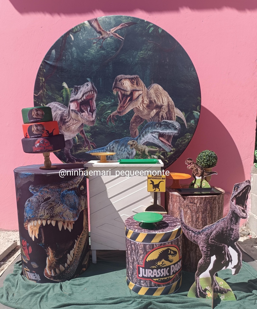 Kit Ouro Dinossauro 1  - N&M-pegue e monte