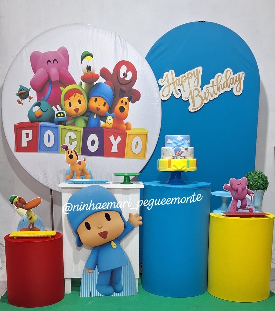 Kit Diamante Pocoyo - N&M-pegue e monte