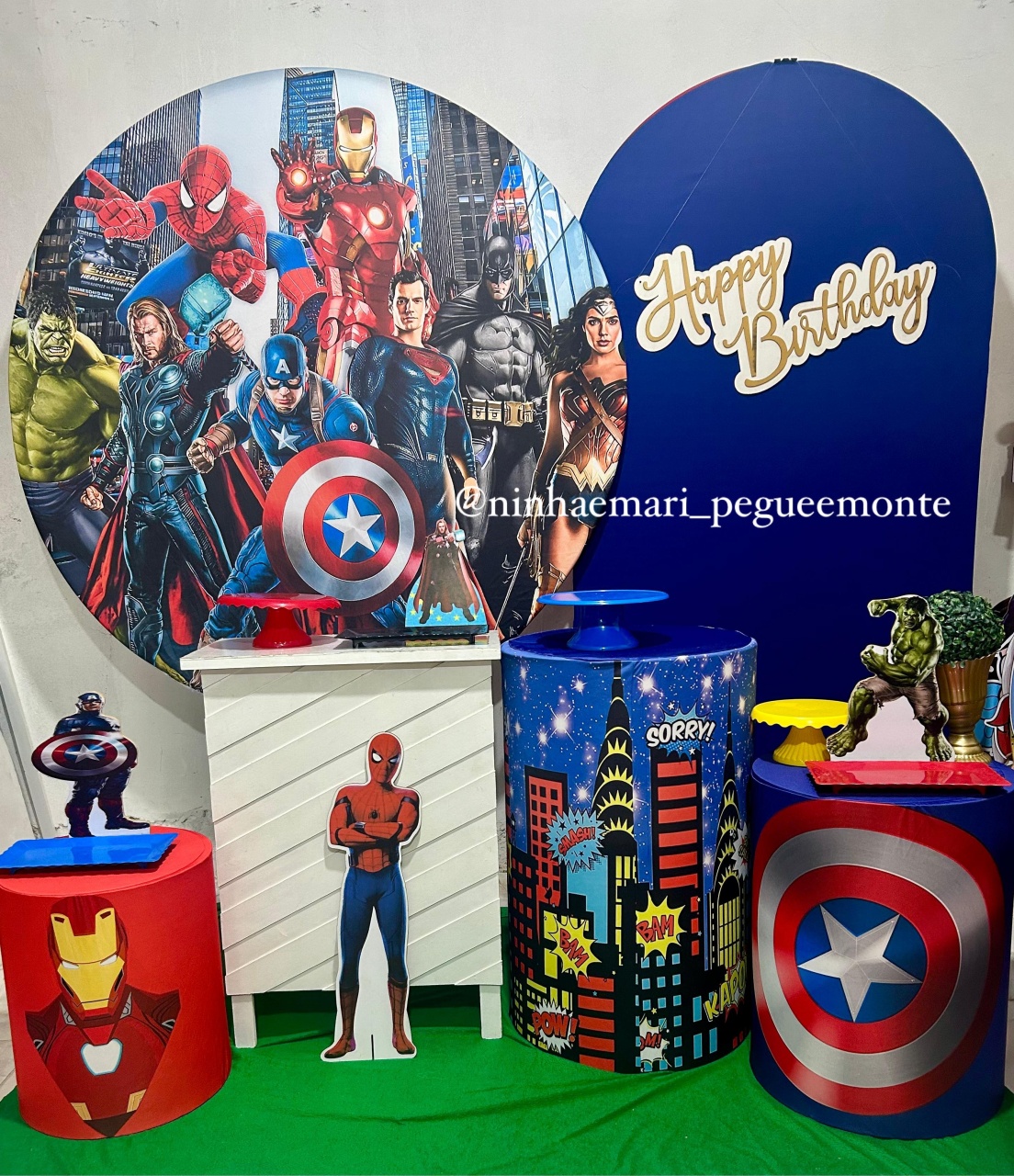 Kit Diamante Vingadores 1  - N&M-pegue e monte