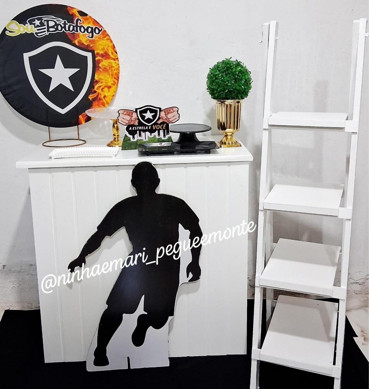 Kit Mesa Acessórios Botafogo 1 - N&M-pegue e monte