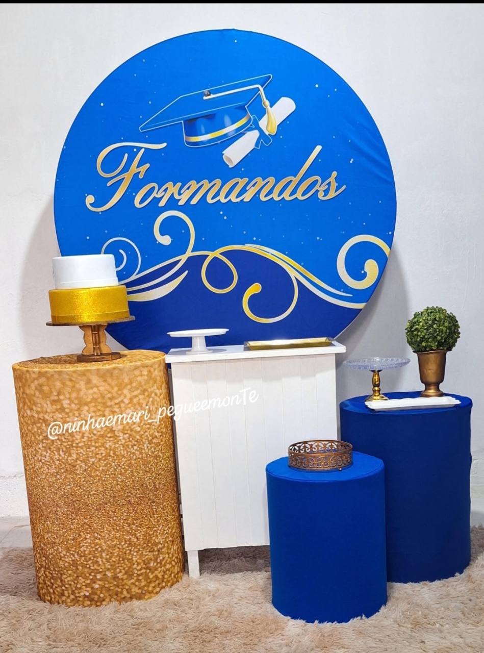 Kit Ouro Formatura - N&M-pegue e monte