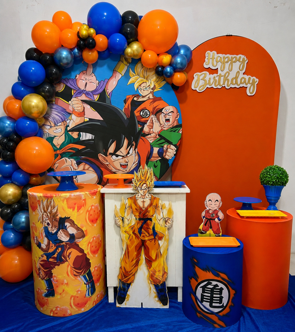Decoração Kit Diamante Dragon Ball - N&M-pegue e monte