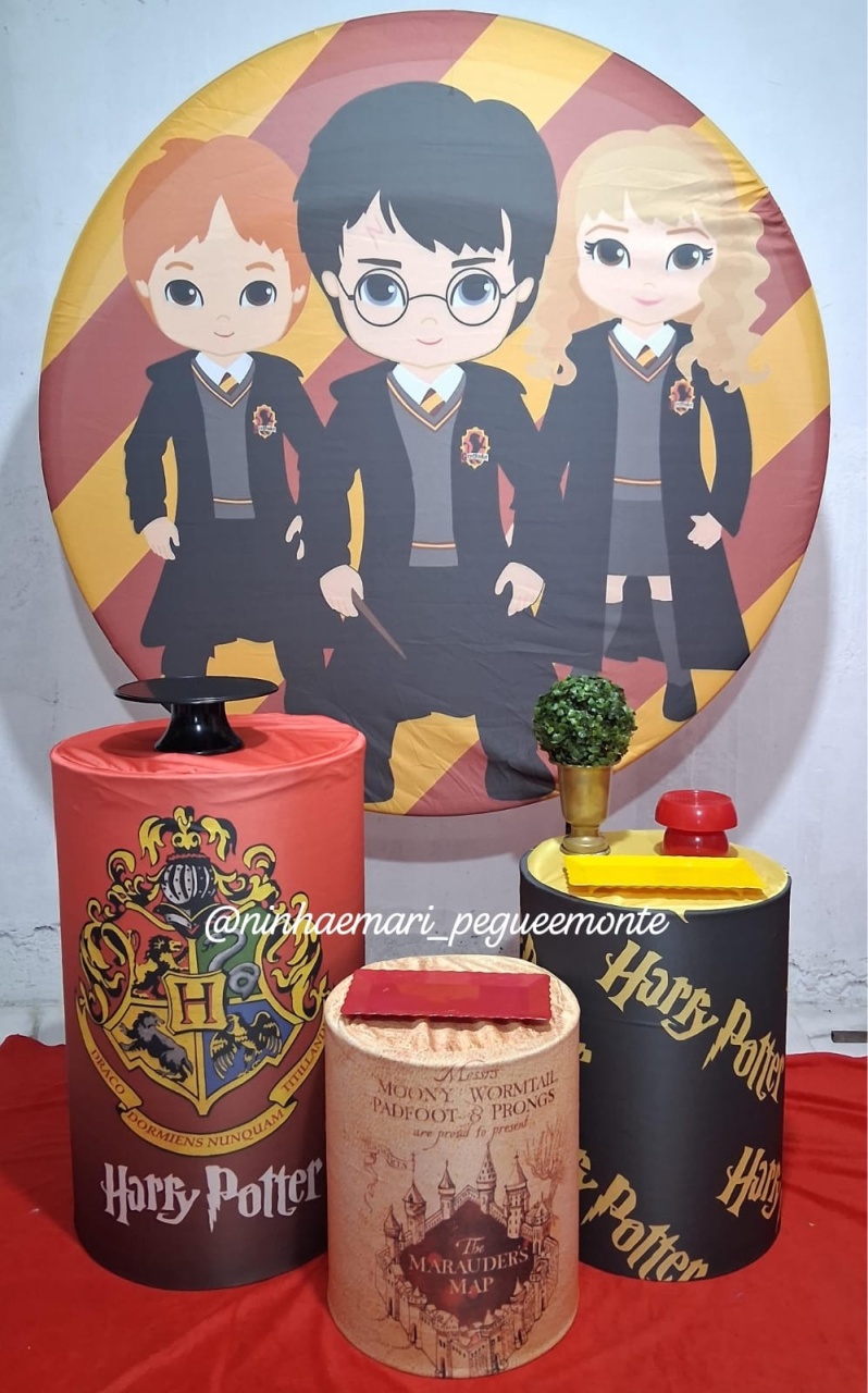 Kit Prata Harry Potter 1 - N&M-pegue e monte