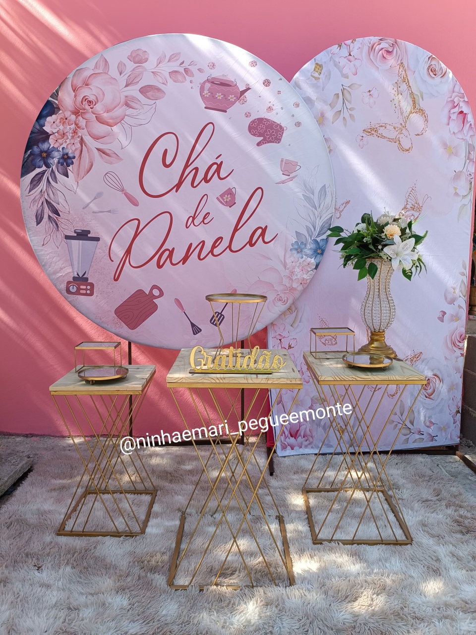 Kit Diamante Cha de Panela - N&M-pegue e monte