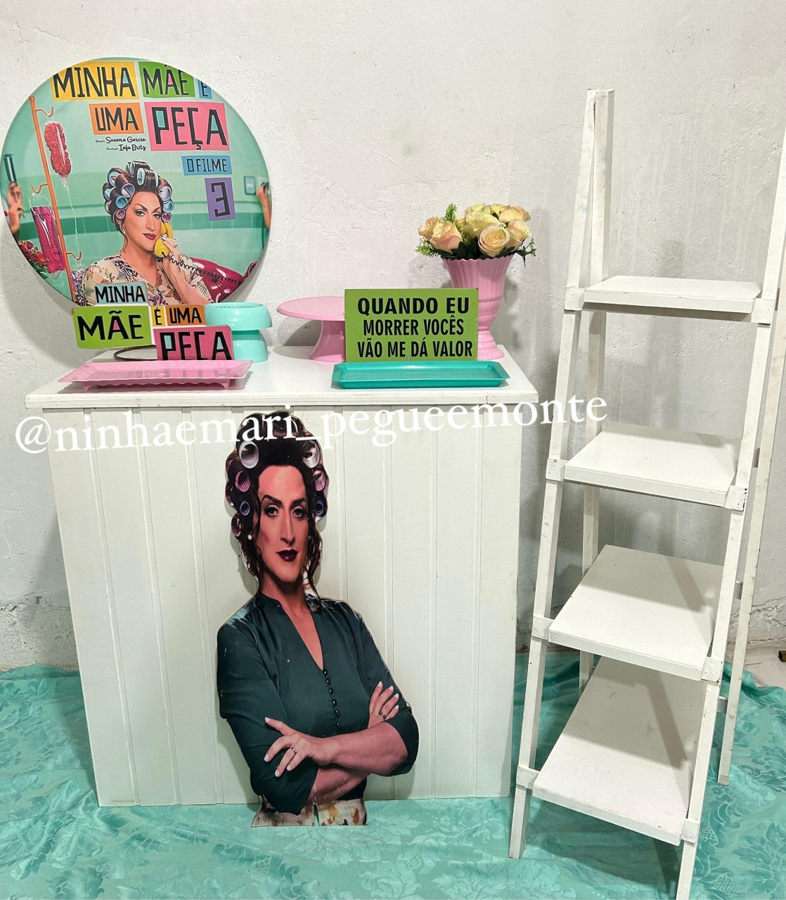 Kit Mesa Minha Mãe É Uma Peça  - N&M-pegue e monte