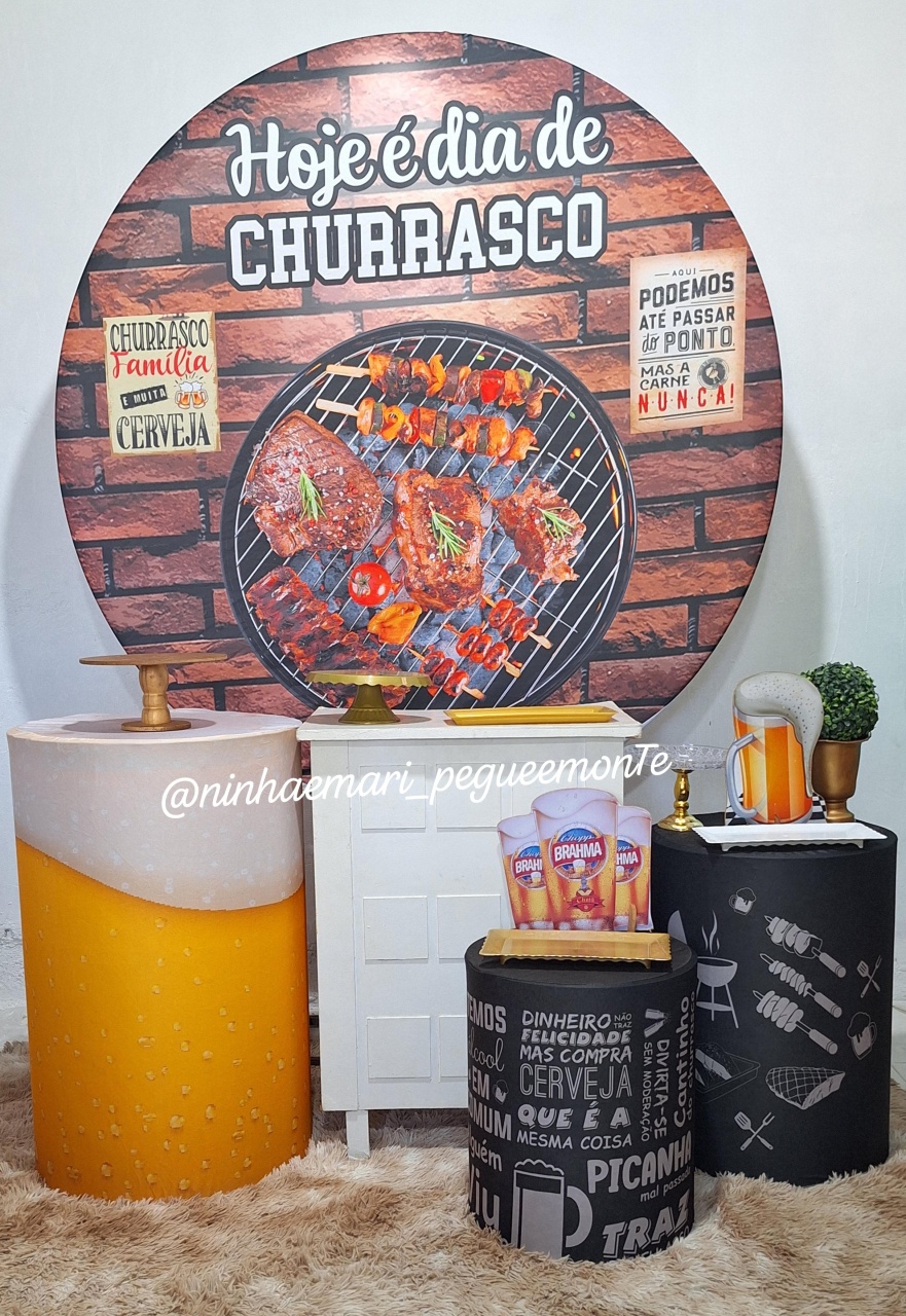 Kit Ouro Churrasco  - N&M-pegue e monte