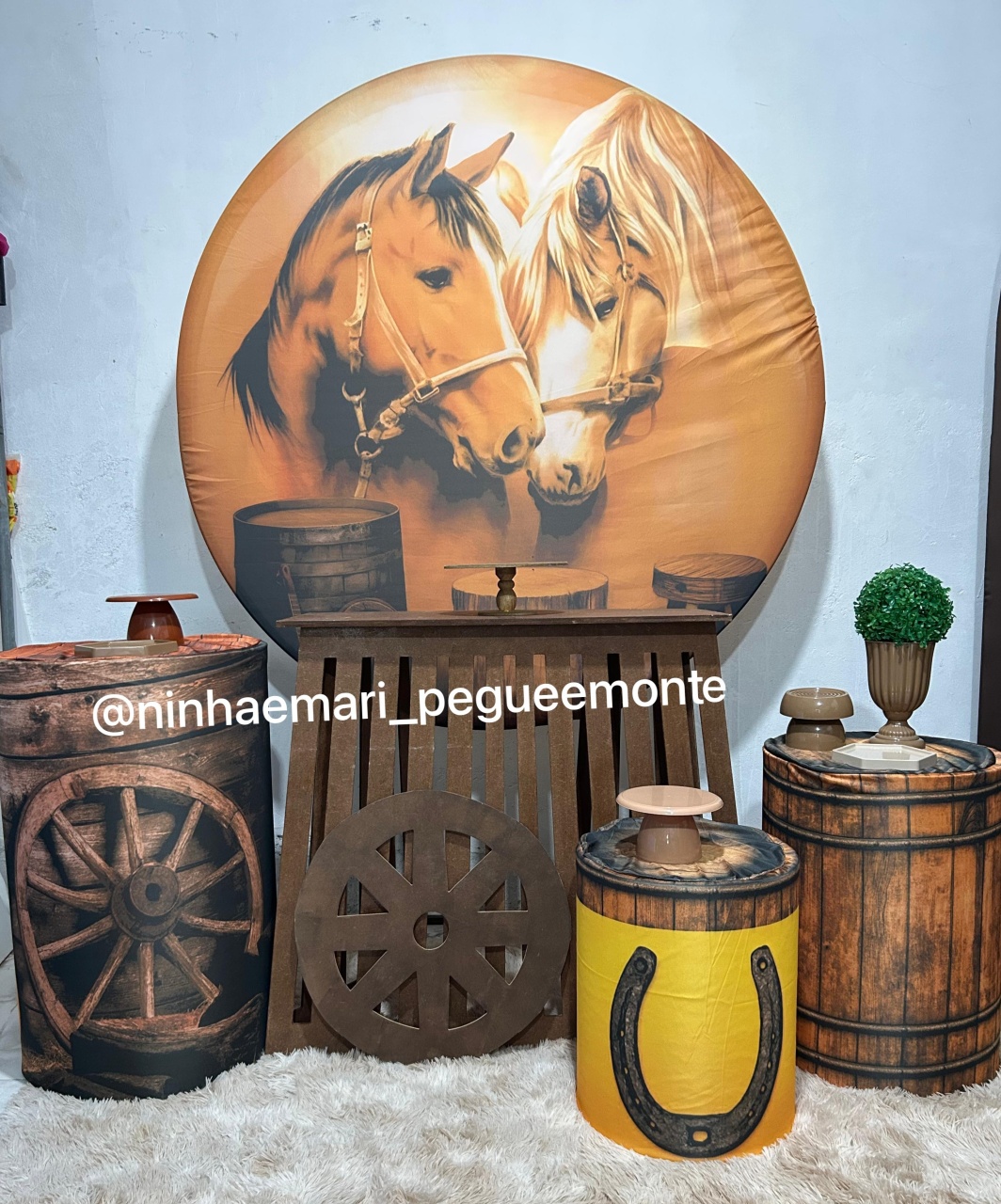 Kit Ouro Cavaloo - N&M-pegue e monte