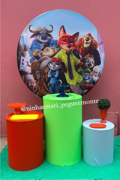 Kit Prata Zootopia  - N&M-pegue e monte