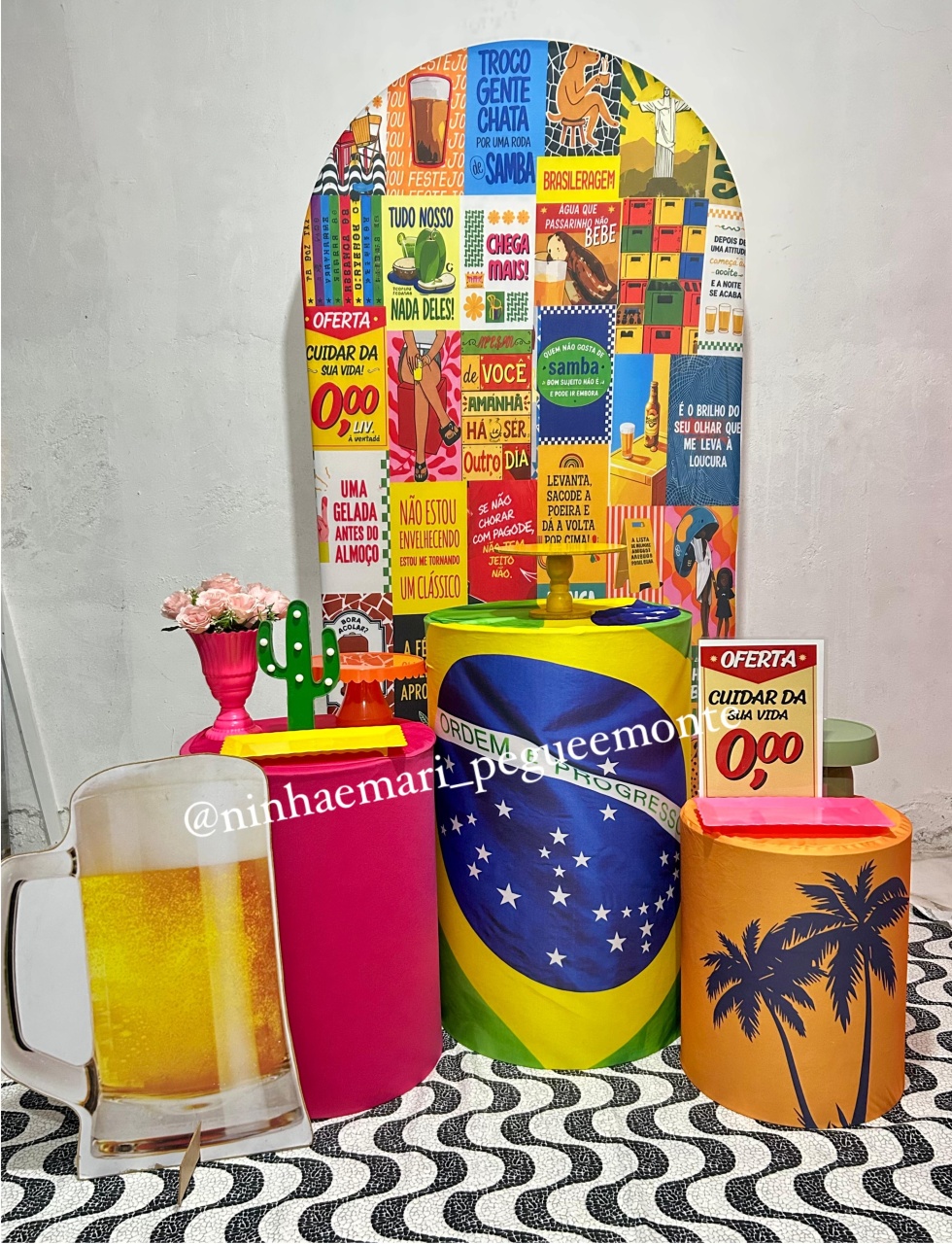 Kit Luxo Brasilidades 1 - N&M-pegue e monte