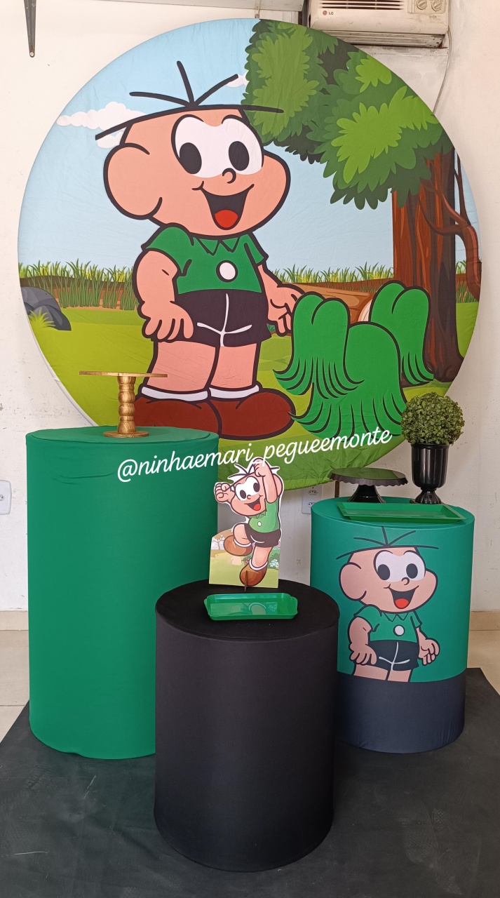 Kit Prata Cebolinha  - N&M-pegue e monte