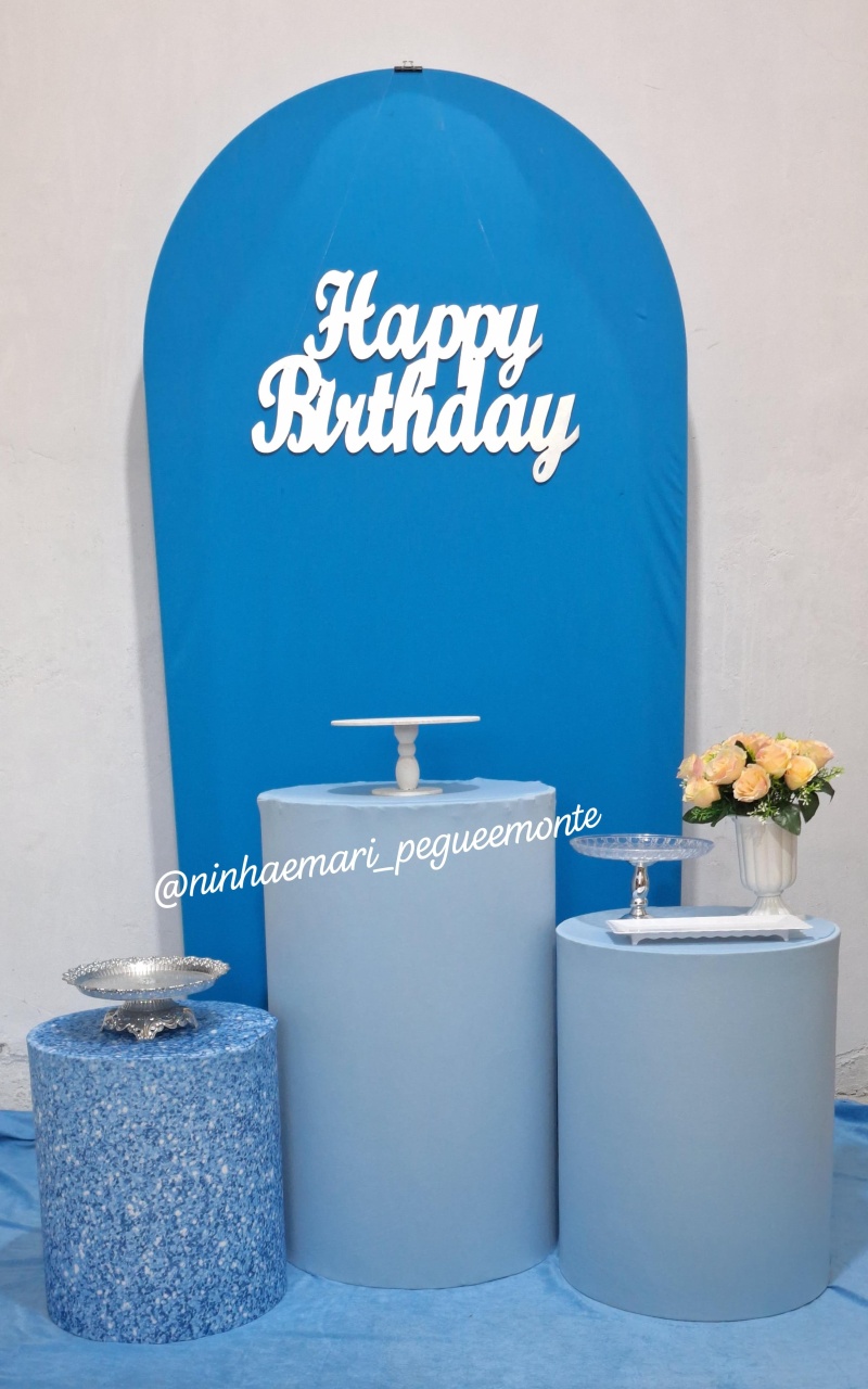 Kit Luxo Azul  - N&M-pegue e monte