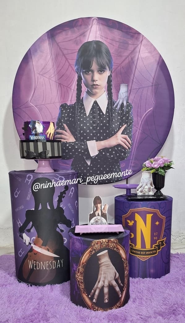 Kit Prata Wandinha 1 - N&M-pegue e monte