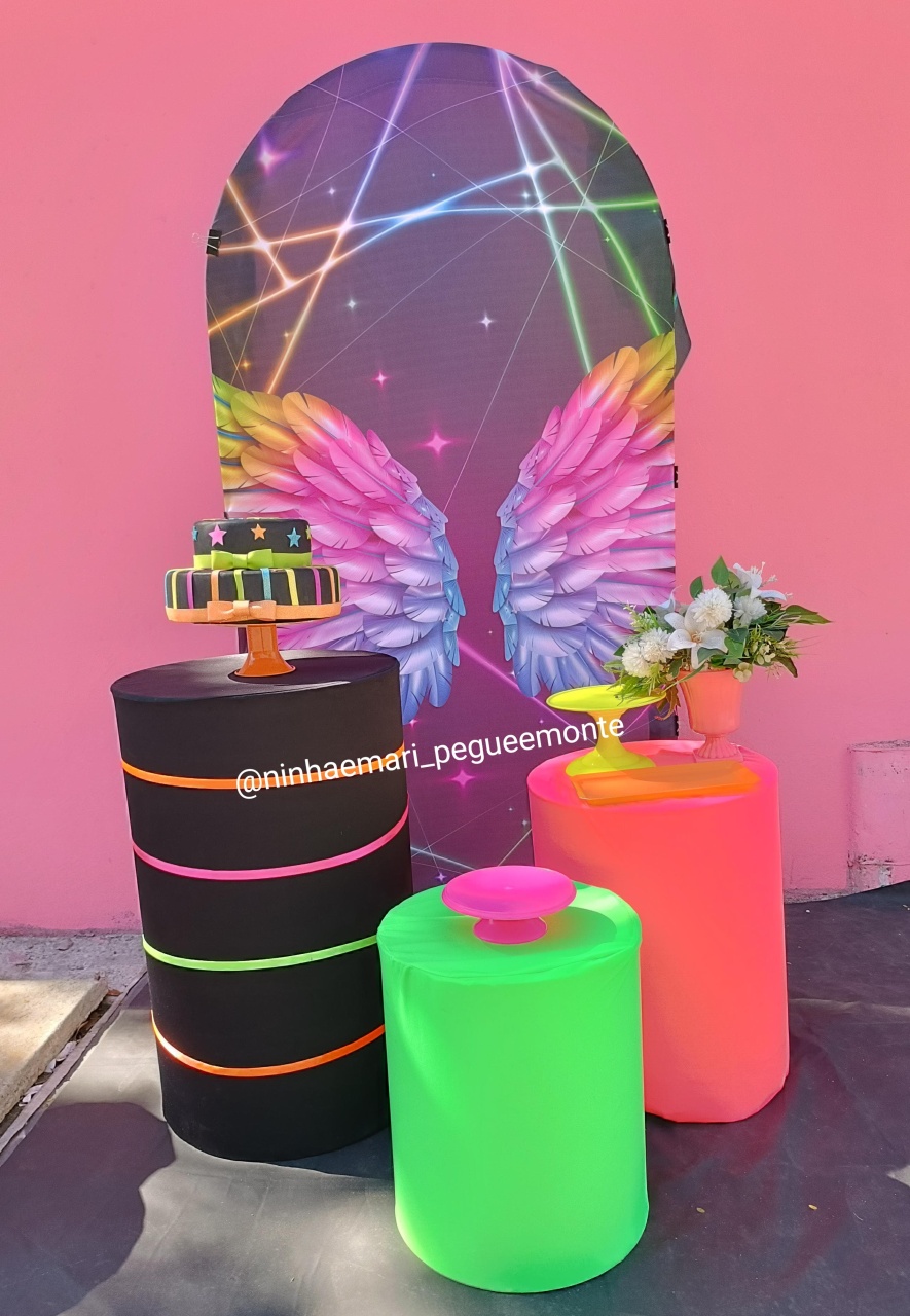 Kit Luxo Neon - N&M-pegue e monte