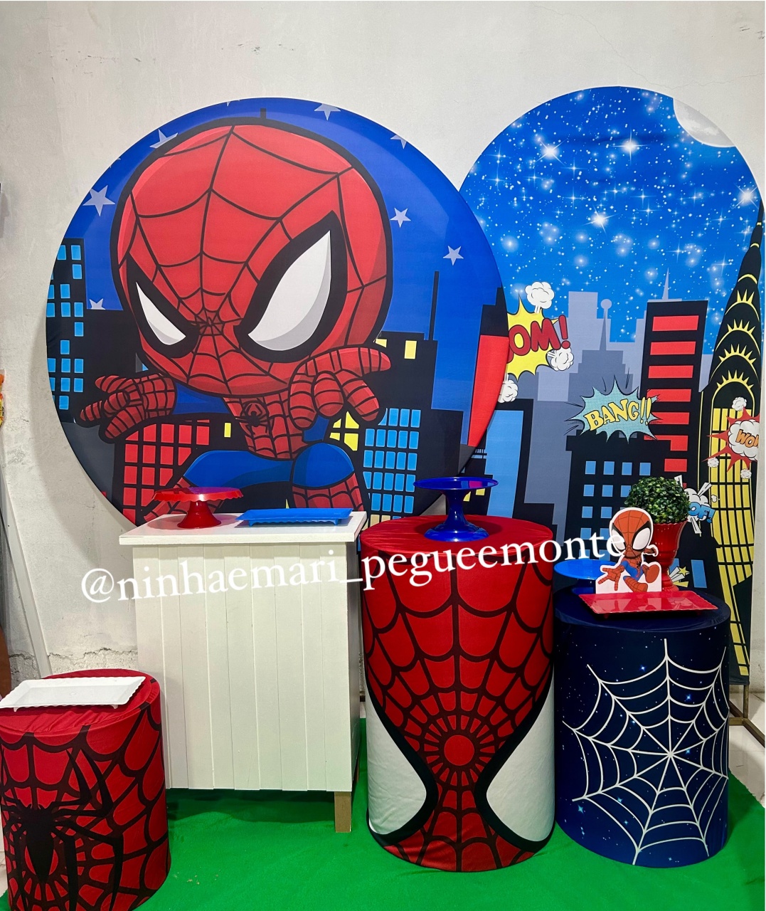Kit Diamante Homem Aranha 5 - N&M-pegue e monte