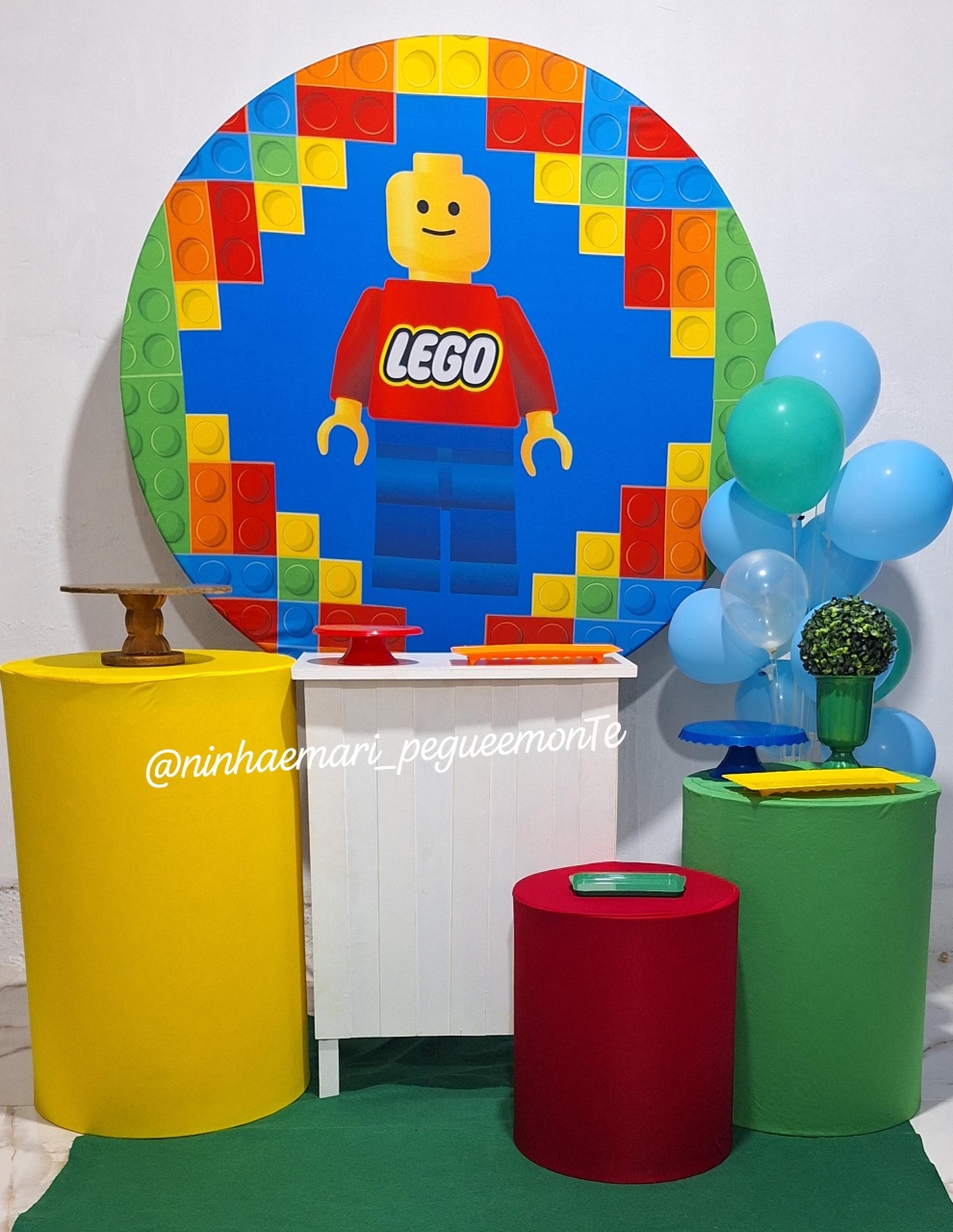 Kit Ouro Lego - N&M-pegue e monte