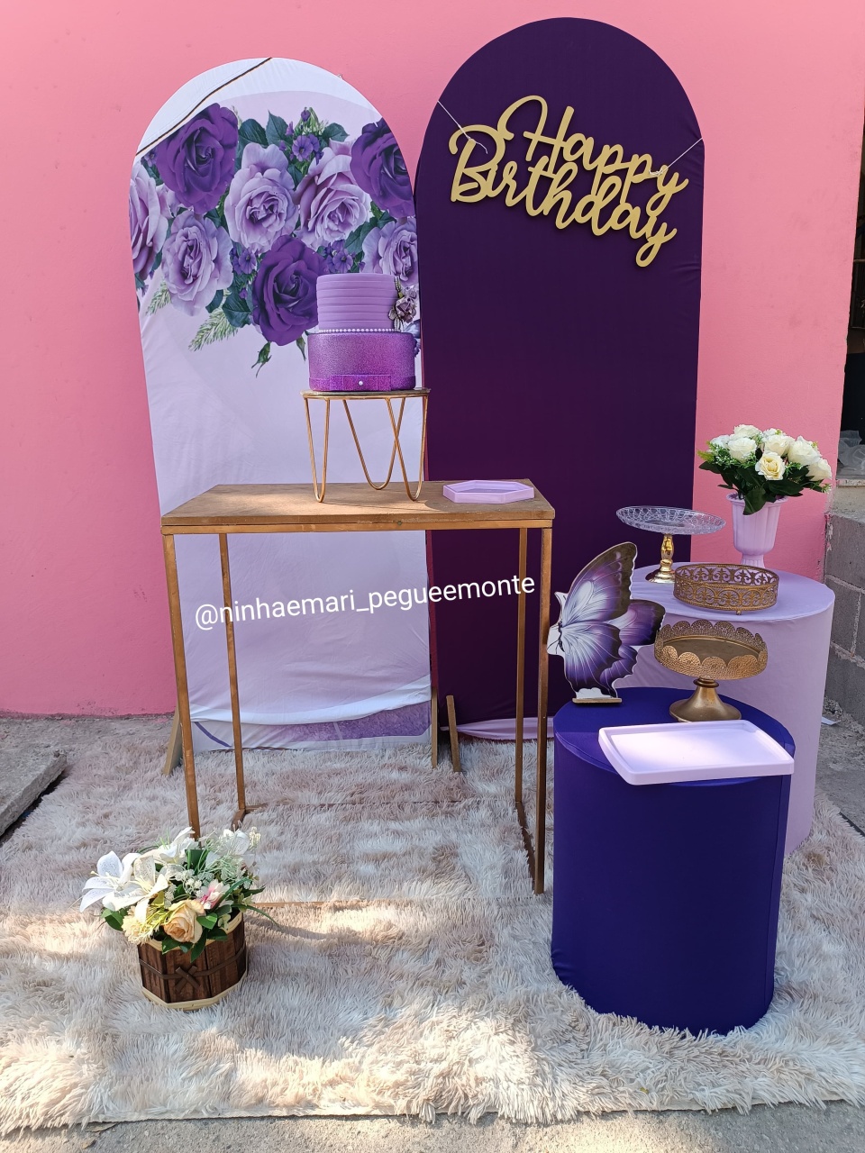 Kit Composição Roxo - N&M-pegue e monte