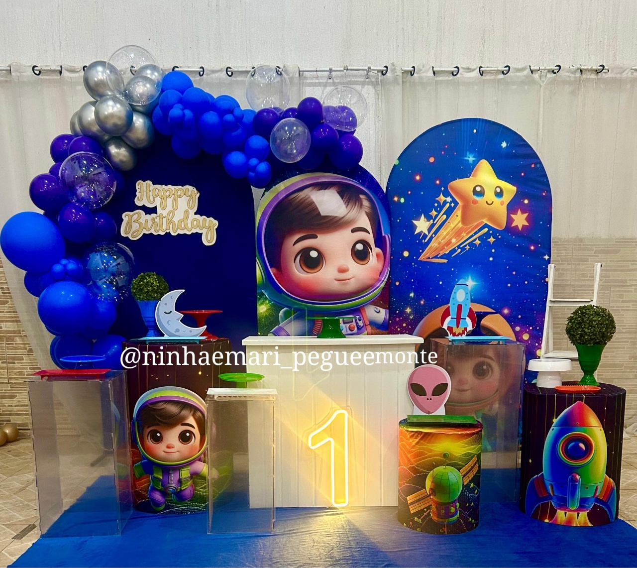 Kit Composição Astronauta 3 - N&M-pegue e monte