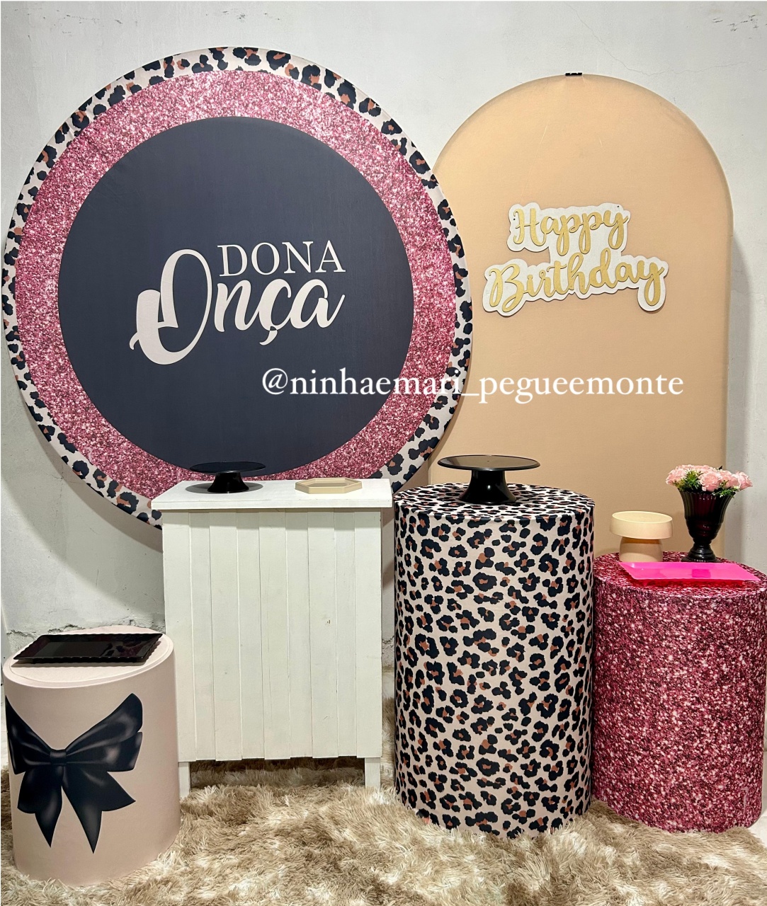 Kit Diamante Dona Onça - N&M-pegue e monte