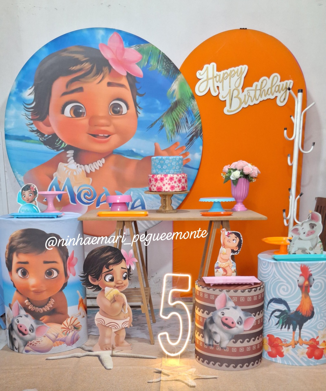 Kit Moana Baby 3 - N&M-pegue e monte