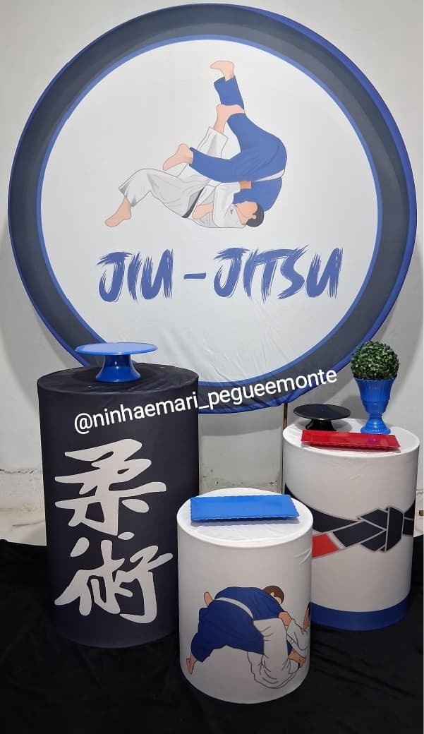 Kit Prata Jiu-Jitsu  - N&M-pegue e monte