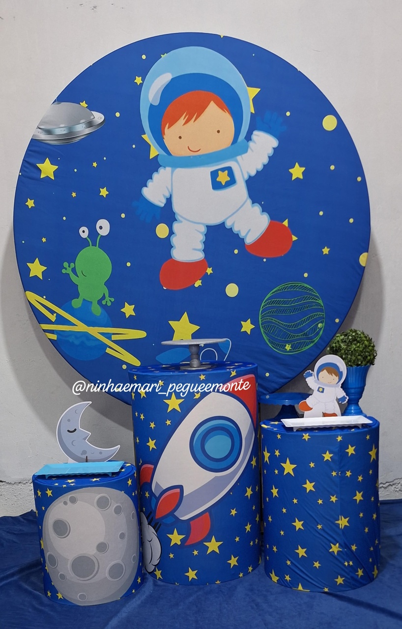 Kit Prata Astronauta  - N&M-pegue e monte