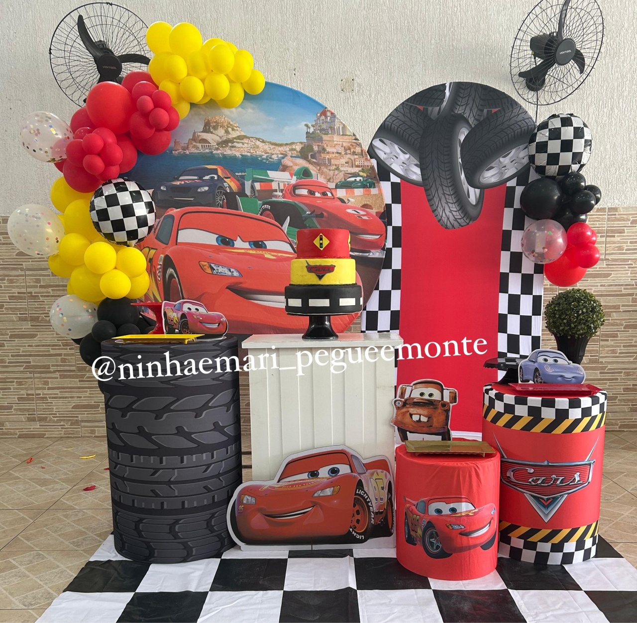 Kit Diamante Carros Relâmpago Mc - N&M-pegue e monte