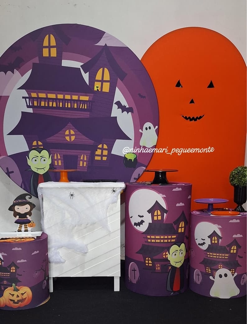 Kit Diamante Halloween   - N&M-pegue e monte