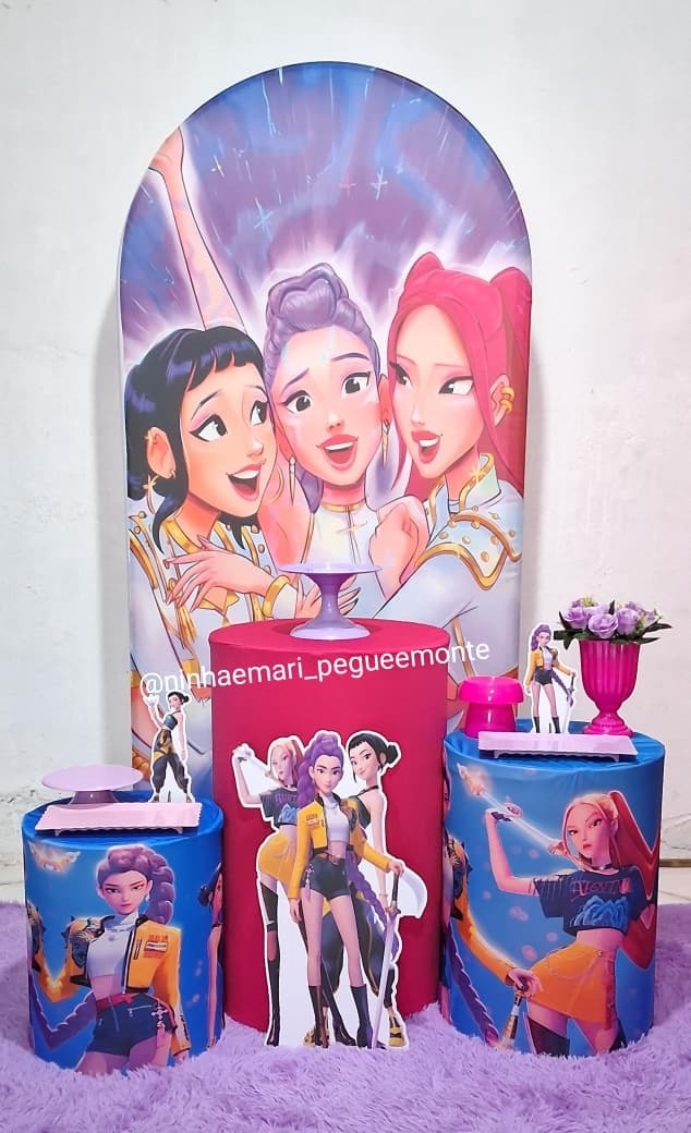 Kit Luxo Guerreiras K-Pop - N&M-pegue e monte