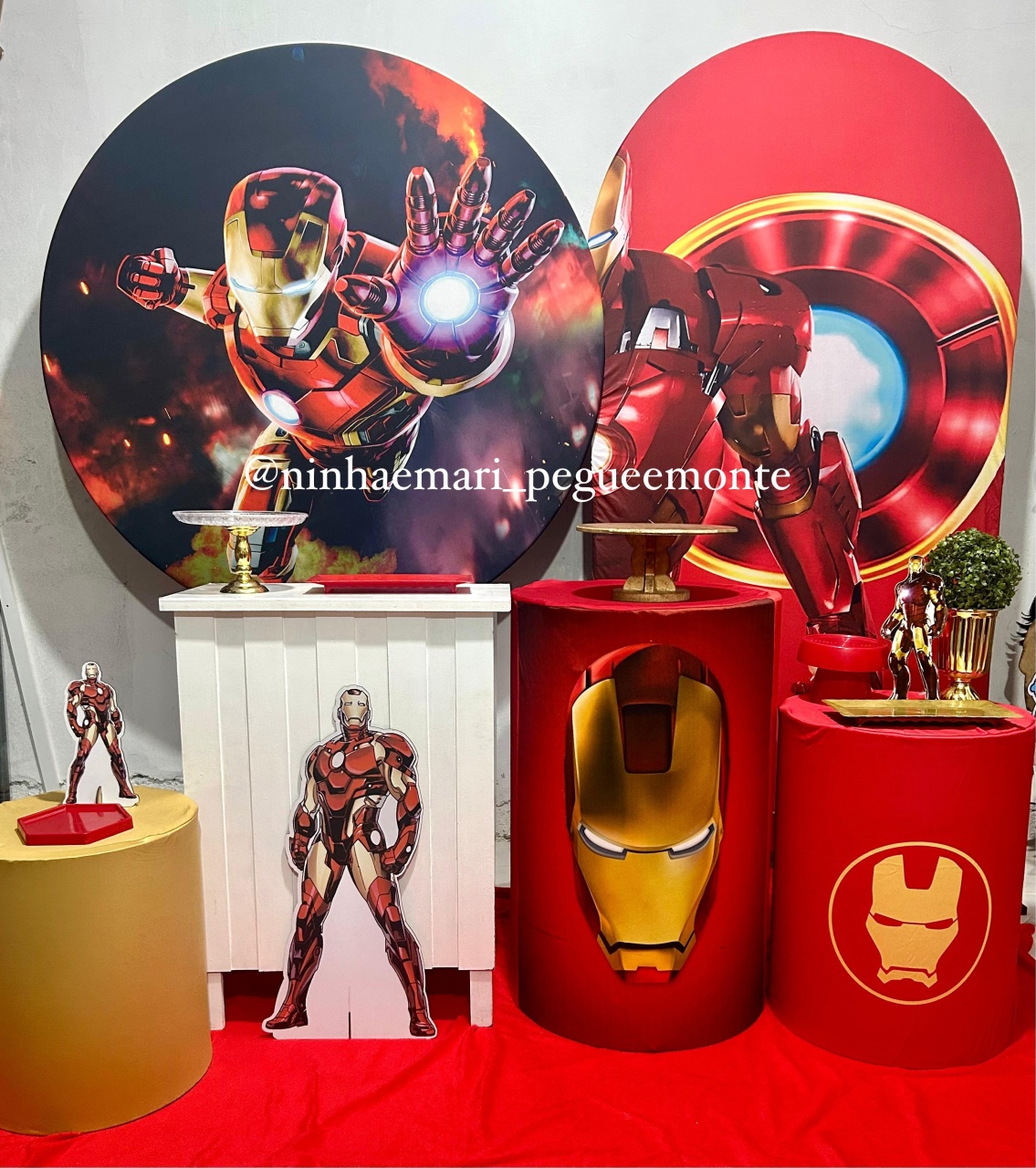 Kit Diamante Homem de Ferro  - N&M-pegue e monte