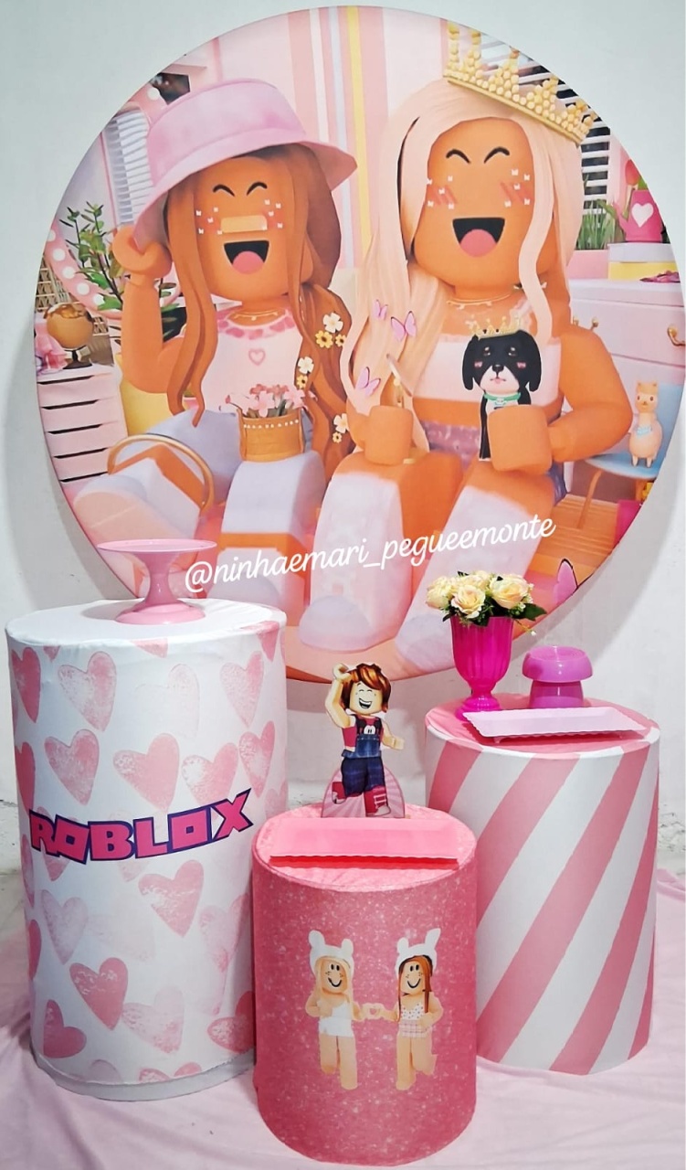 Kit Prata Roblox Menina - N&M-pegue e monte