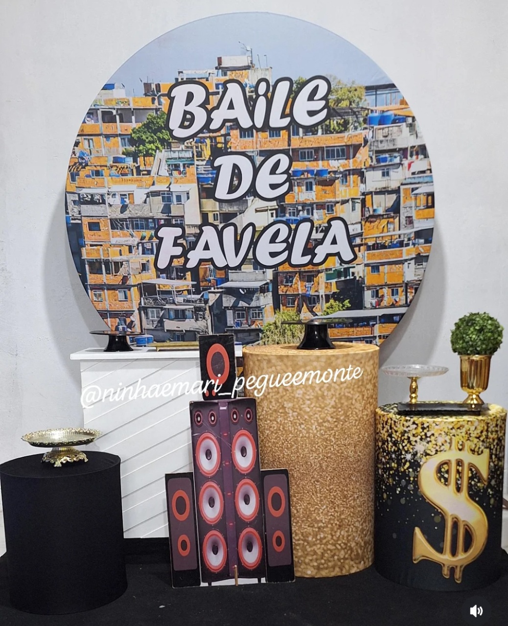 Kit Ouro Baile de Favela 1 - N&M-pegue e monte