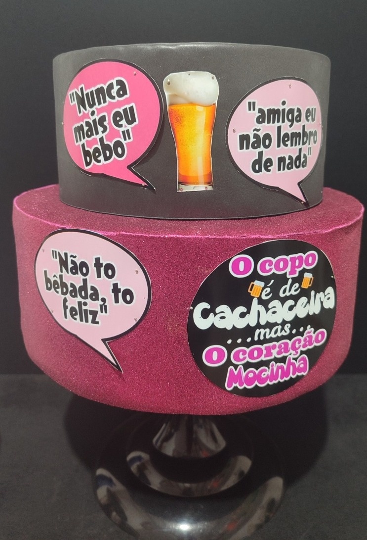 Bolofake Cachaceira - N&M-pegue e monte