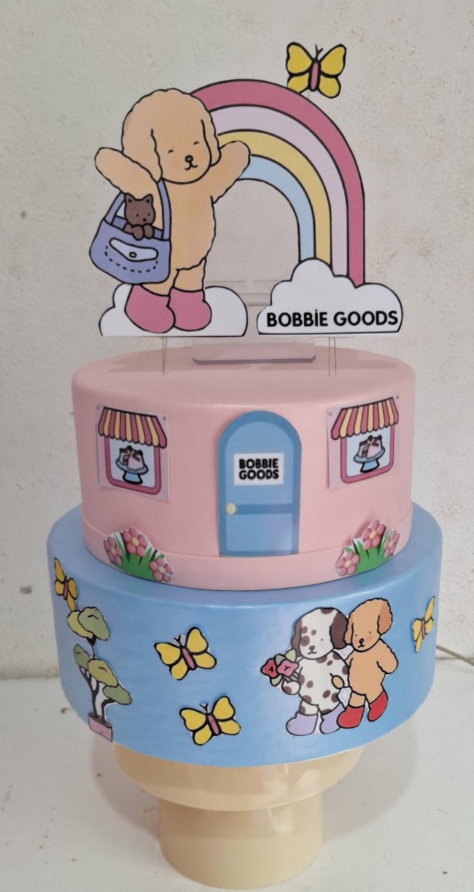 Bolofake Bobbie Goods - N&M-pegue e monte